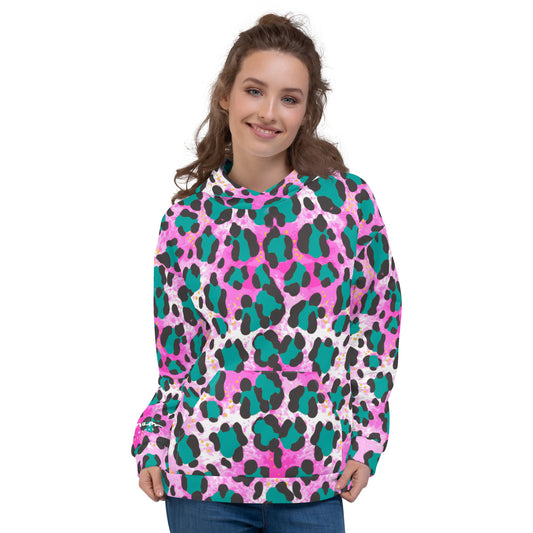 Recycled Unisex Hoodie - Dayglo - Women