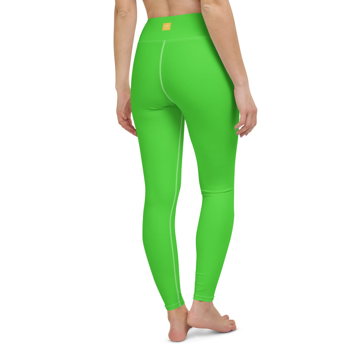 Bright Green Yoga Leggings