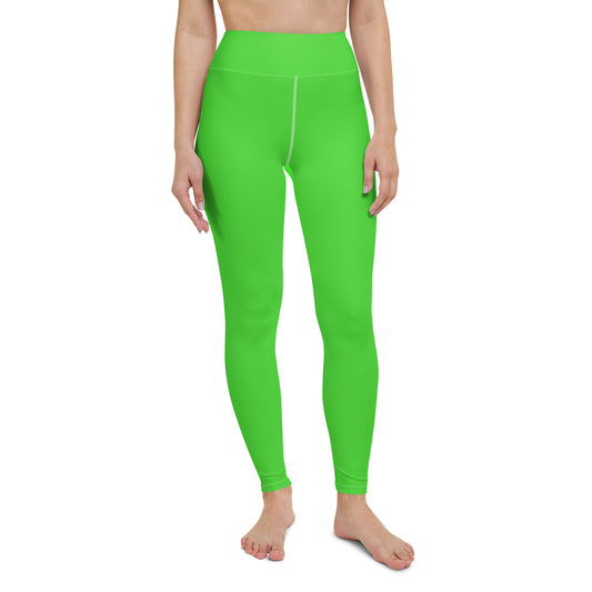 Bright Green Yoga Leggings