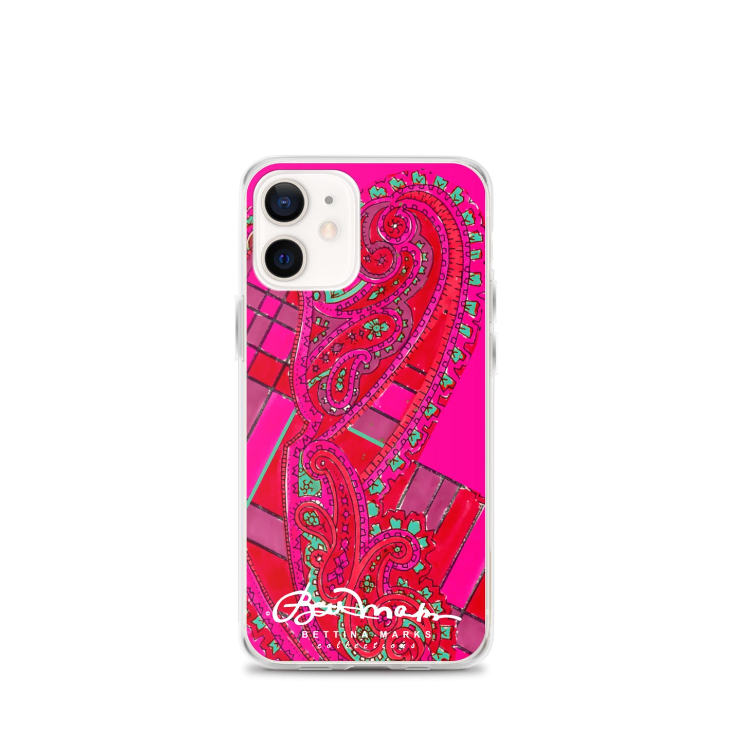 Pink Paisley Abstract Clear Case for iPhone®