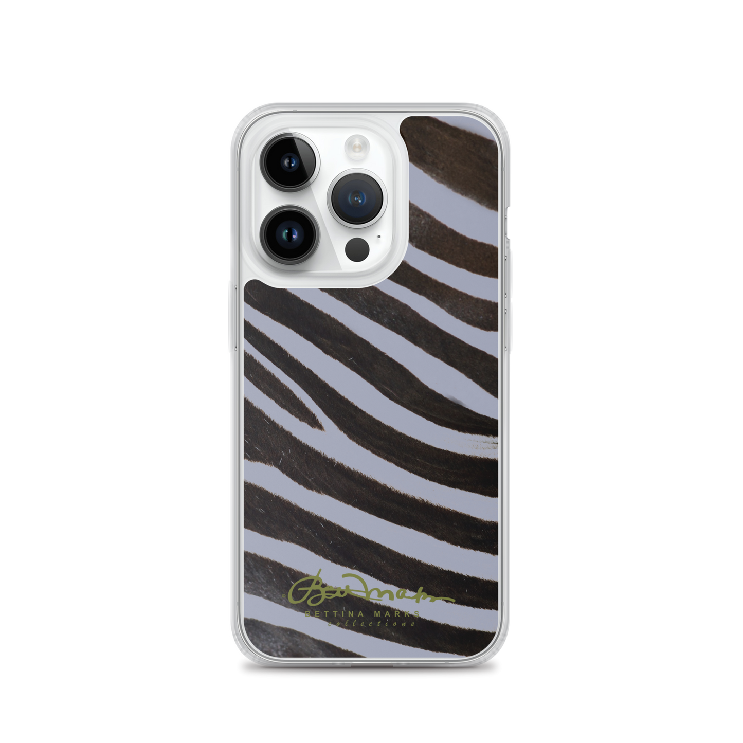 Grey Zebra iPhone Case (select model)