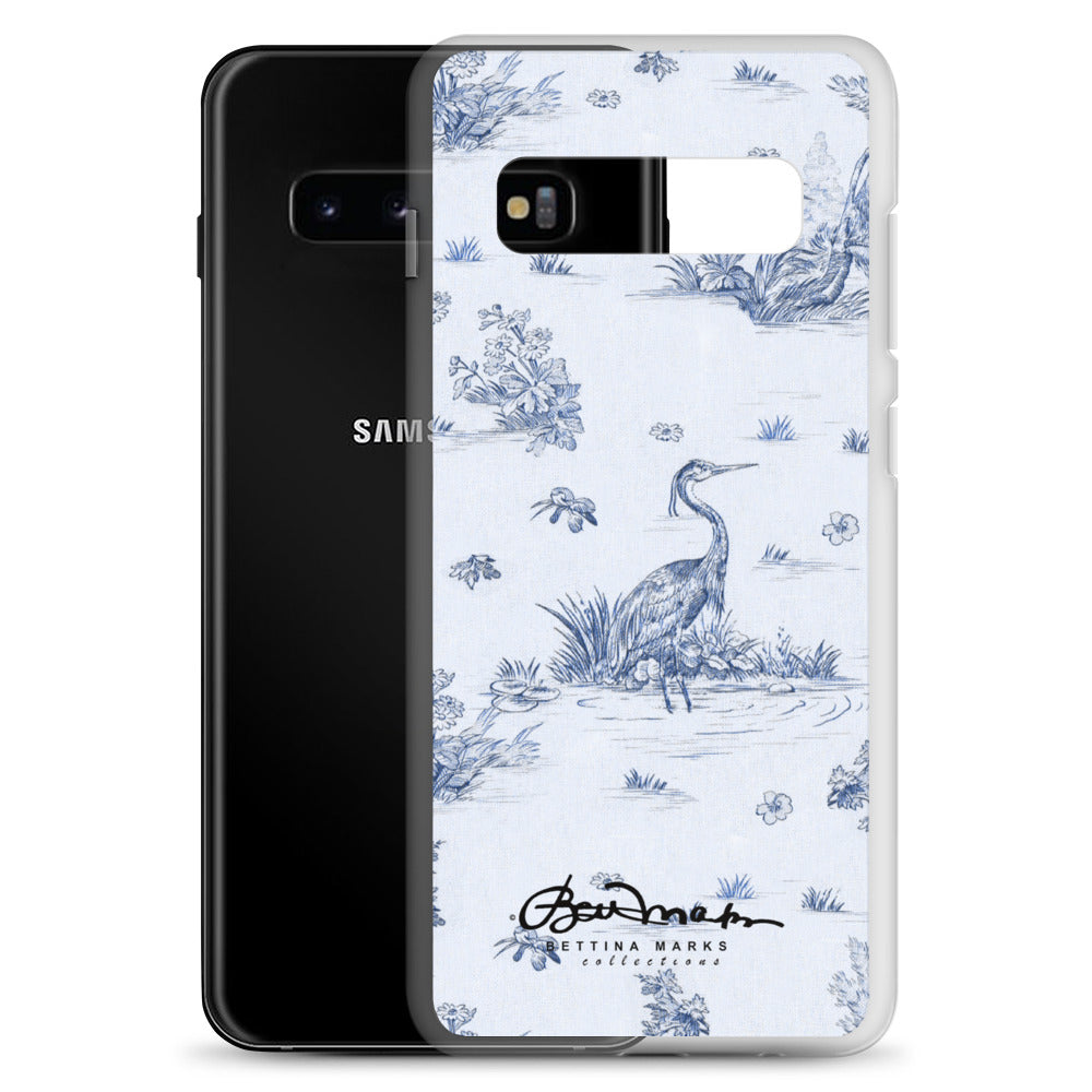 Toiles de Jouy Harmony Blue Samsung Case (select model)