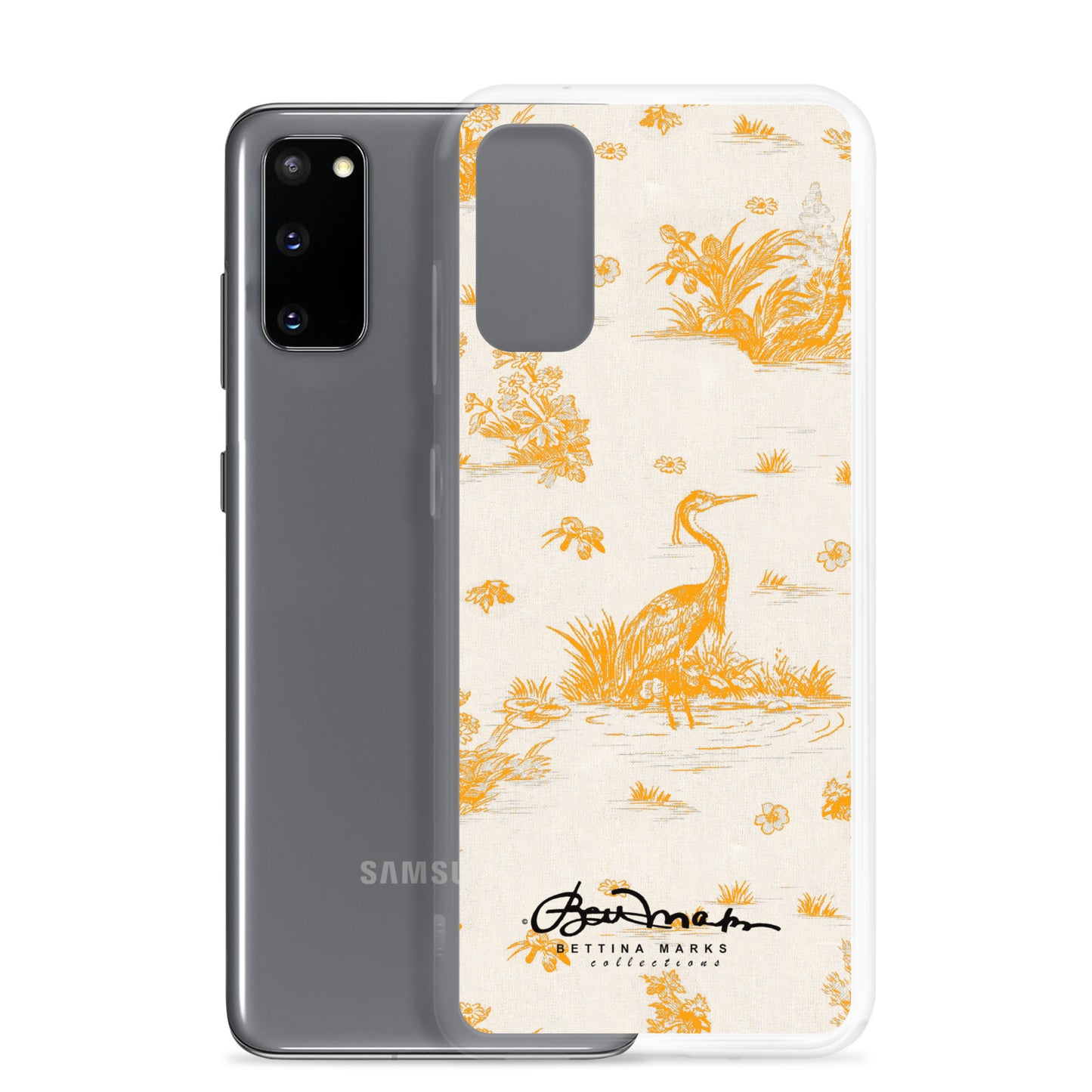 Toiles de Jouy Sacral Orange Samsung Case (select model)