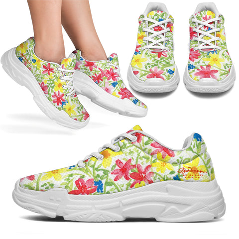Wild Flower Athletic Sneakers