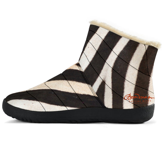 Zebra Winter Boots