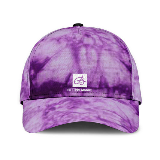 Purple Tie Dye Cap