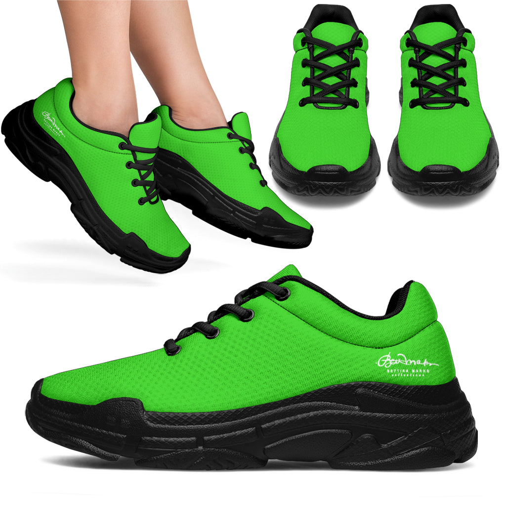 Bright Green Athletic Sneakers