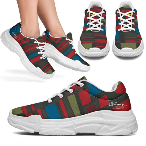 Spirited Geo Athletic Sneakers