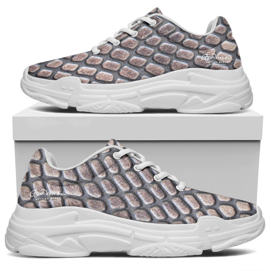 Croc Print Athletic Sneakers