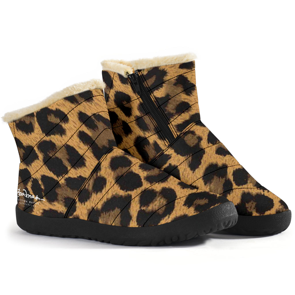 Leopard Winter Boots