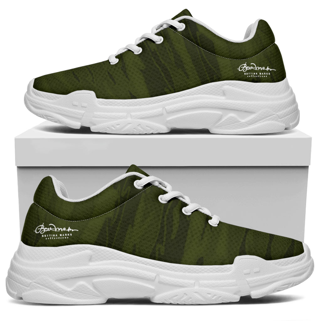 Army Camouflage Lava Athletic Sneakers