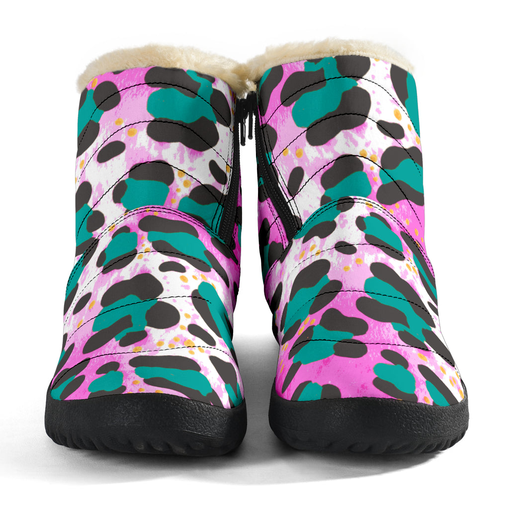 Dayglo Winter Boots