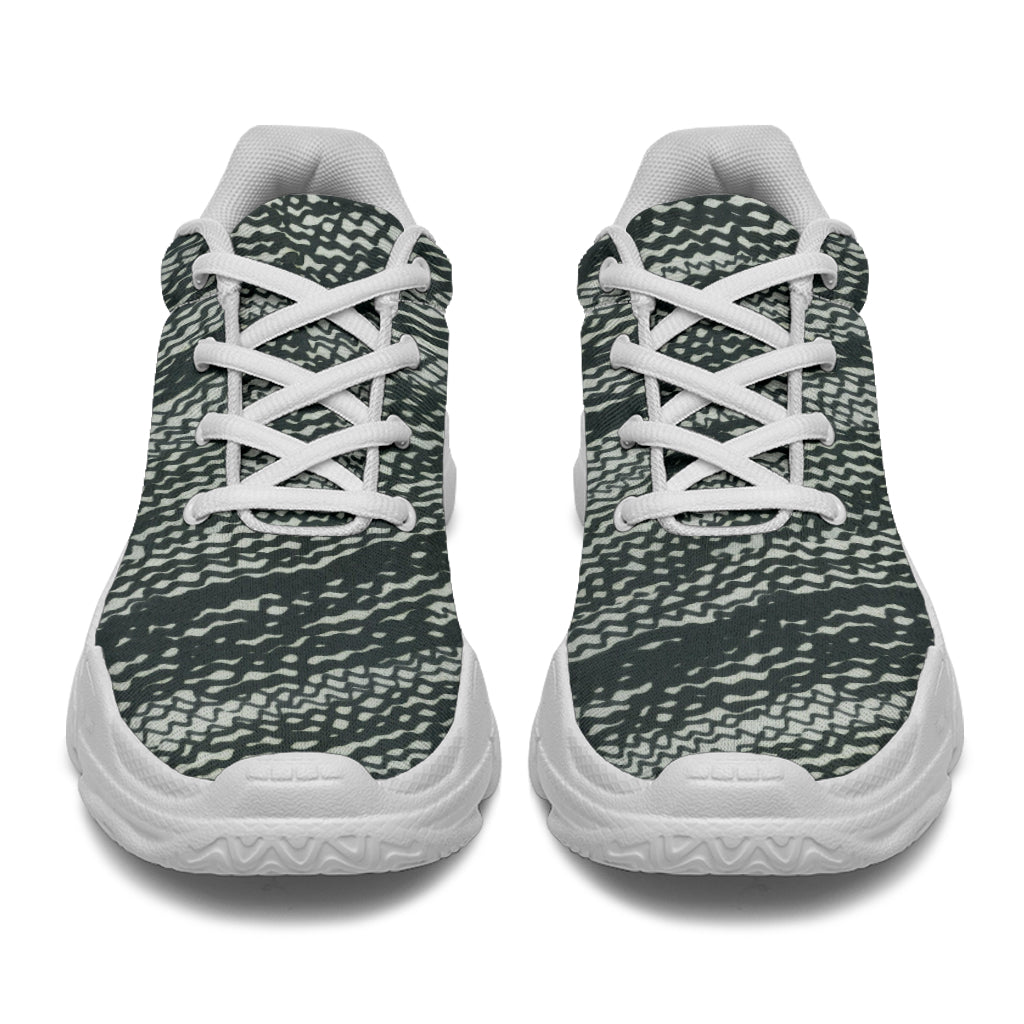 Tire Scribbles Athletic Sneakers