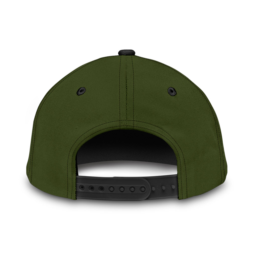 Tree Hugging Forest Green Cap
