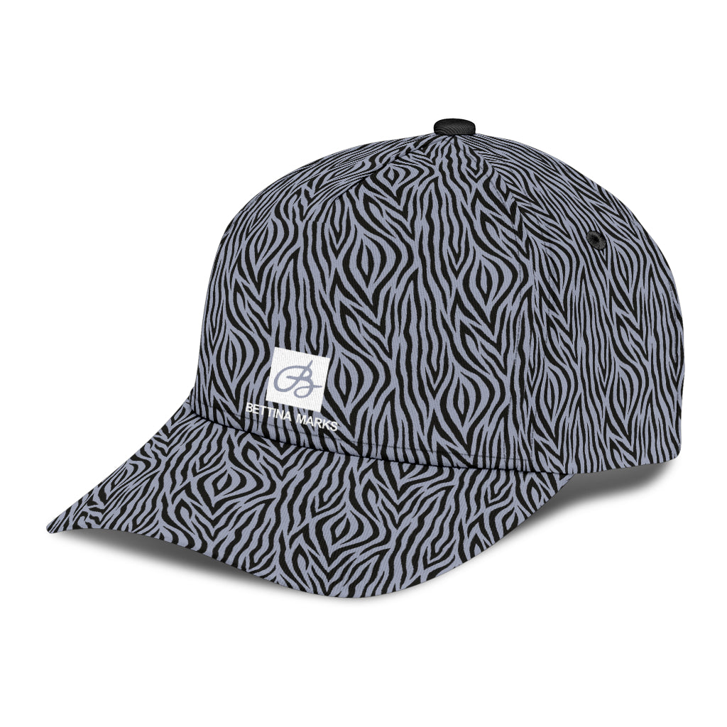 Grey Zebra Cap