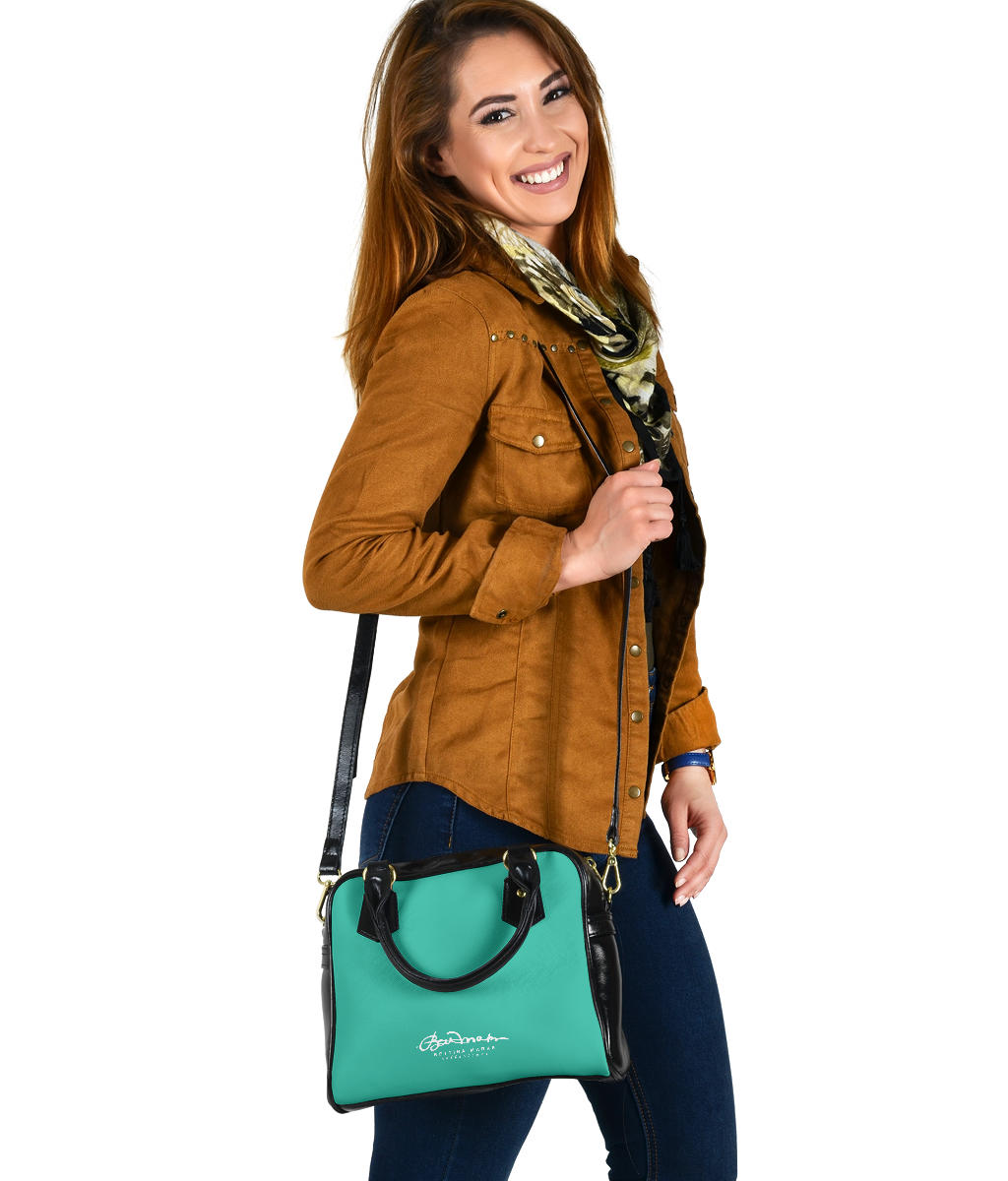 Neon Color Hand Bag w Shoulder Strap