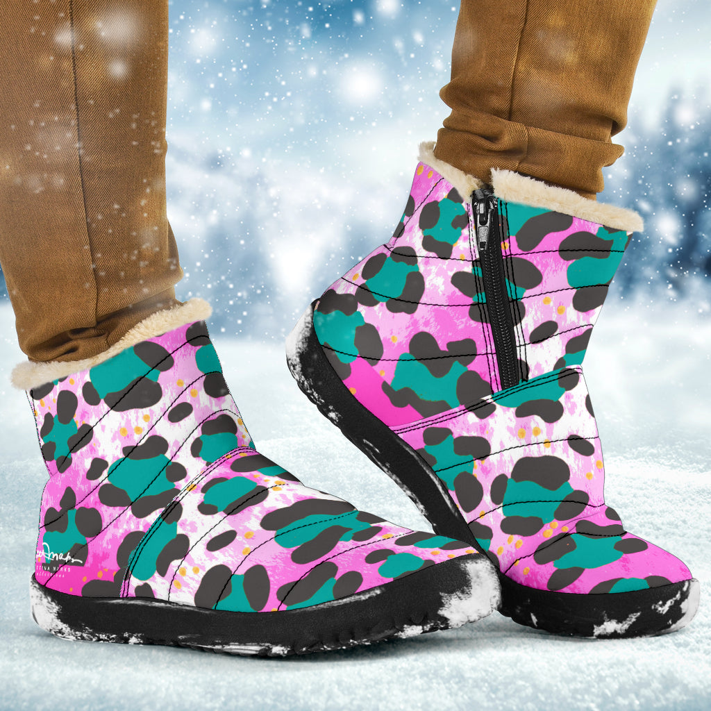 Dayglo Winter Boots