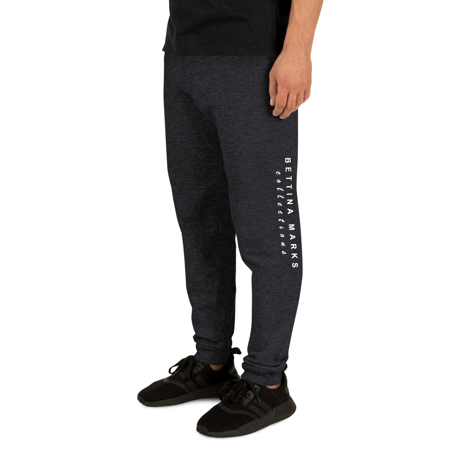 Solid Unisex Recycled Joggers with logo