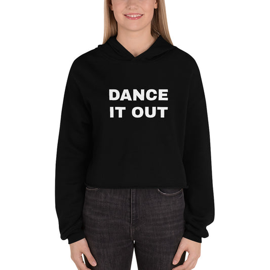 Dance It Out Crop Hoodie - Women