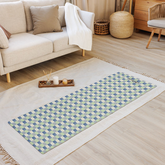 Checkerboard Plaid Yoga mat
