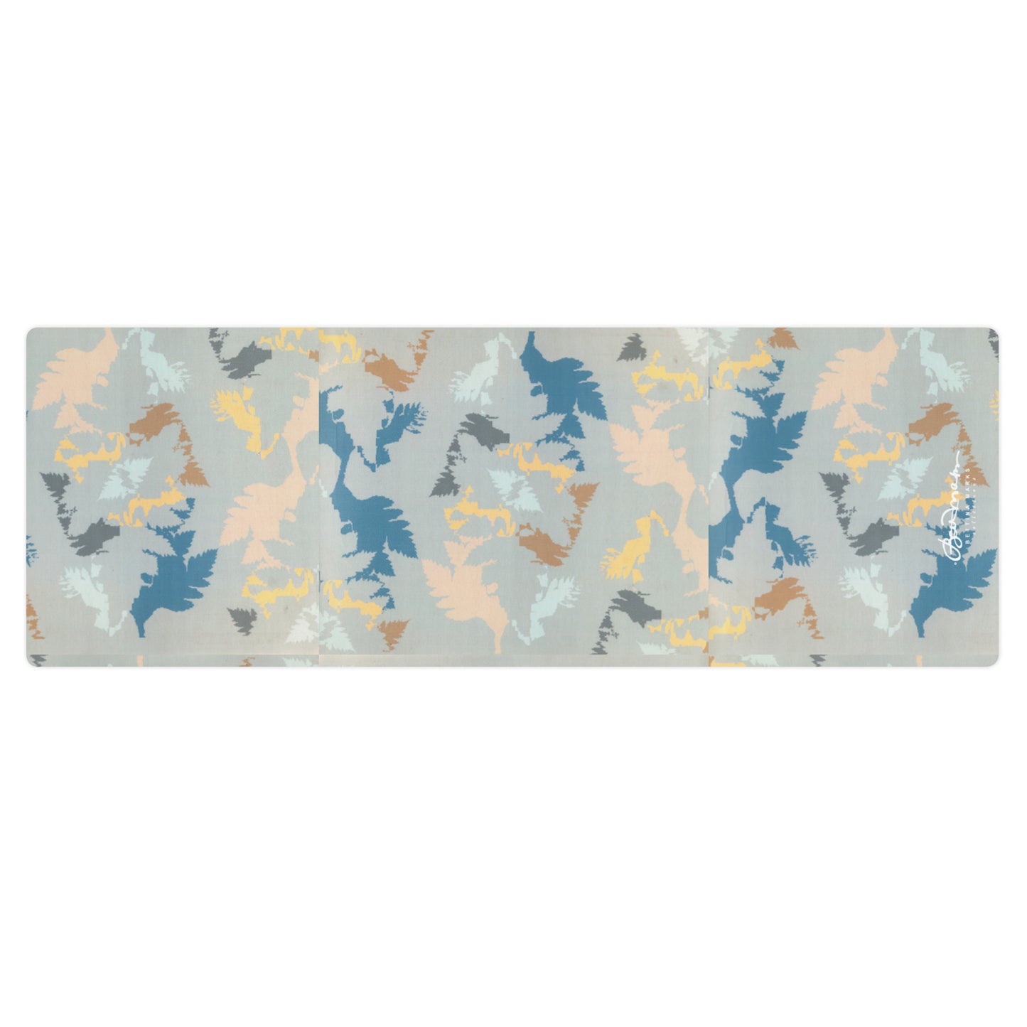 Abstract Forest Yoga Mat
