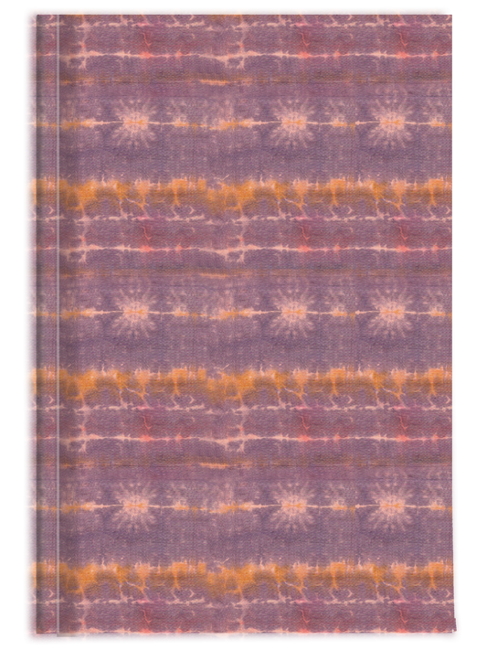 Purple Sunset Tie Dye Journal