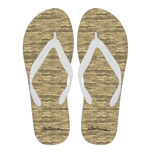 Sand Lava Camouflage Flip Flops