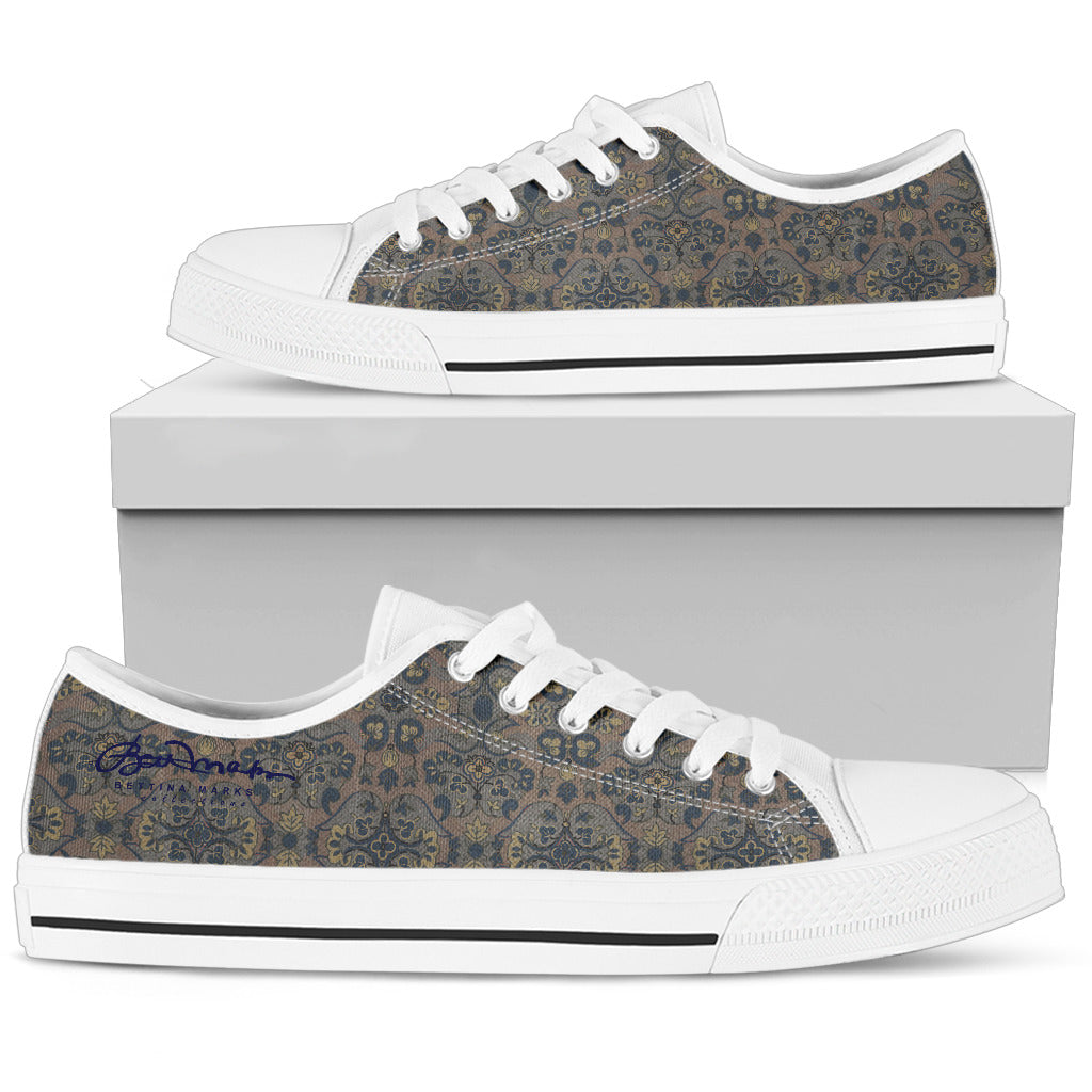 Not Quite Paisley Low Top Sneakers