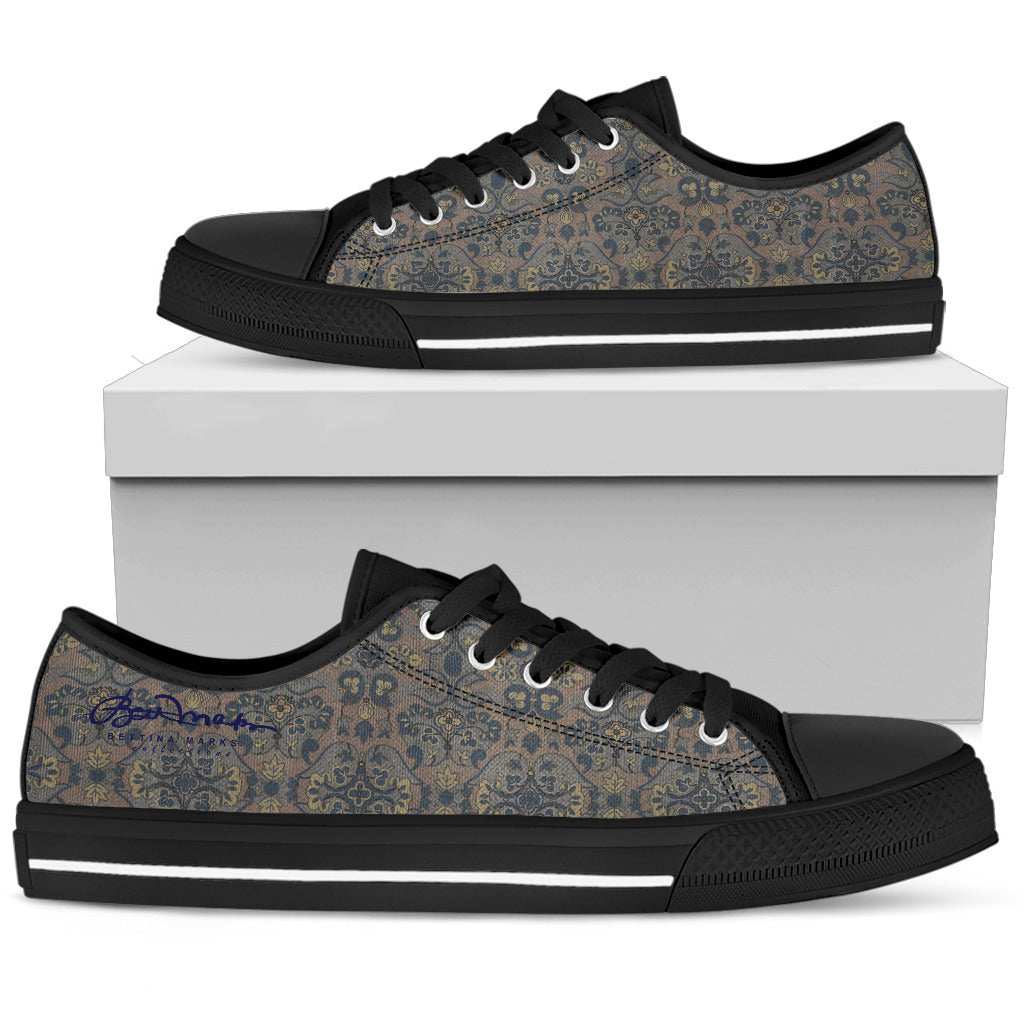 Not Quite Paisley Low Top Sneakers