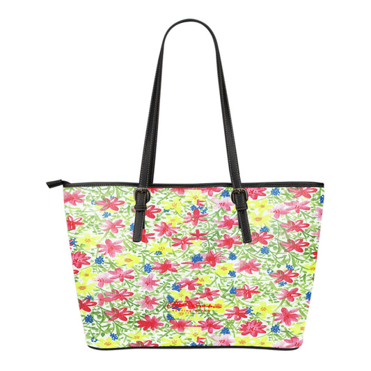Wild Flower Small Tote Bag