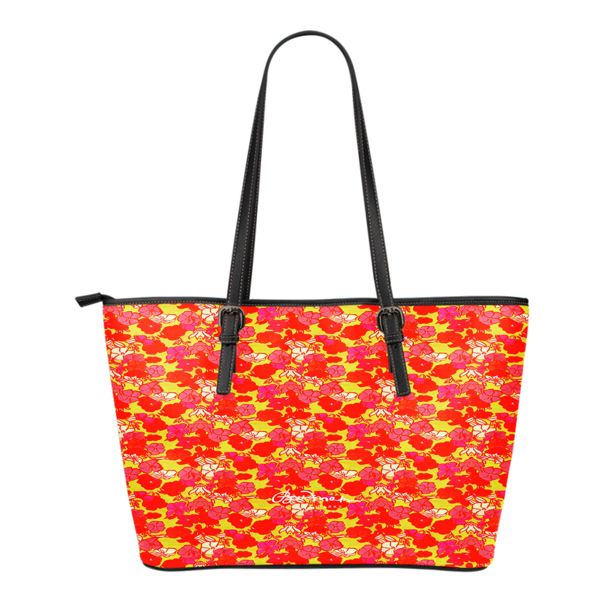 Sixties Floral Small Tote Bag