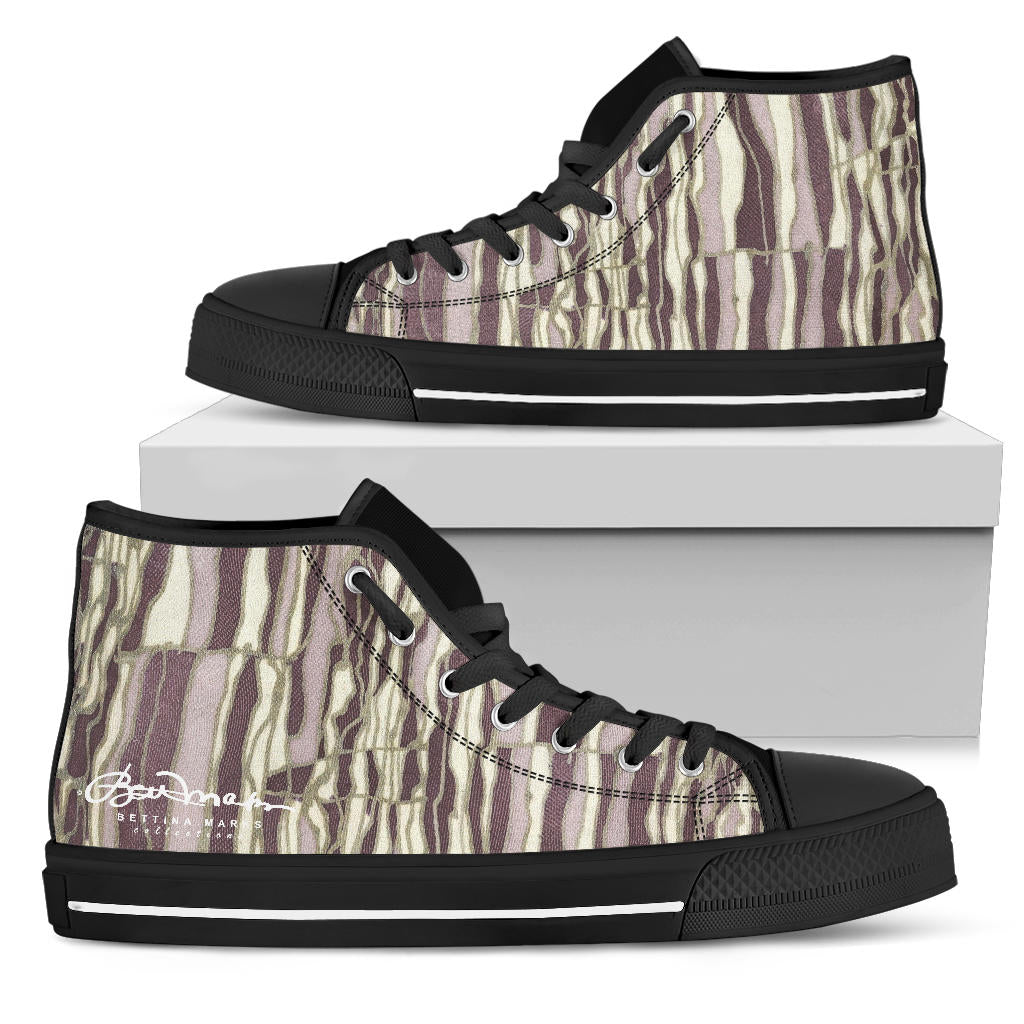 Techno High Top Sneakers