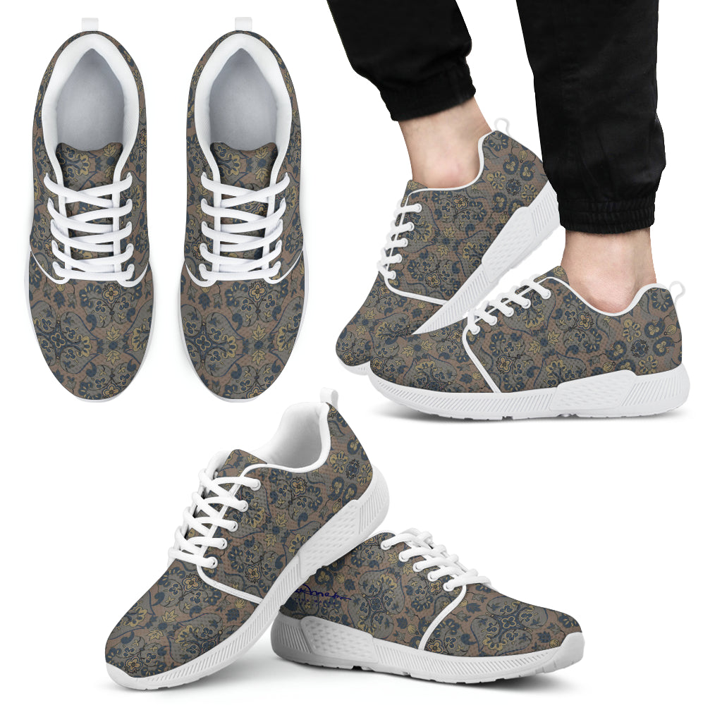 Not Quite Paisley Athletic Sneakers