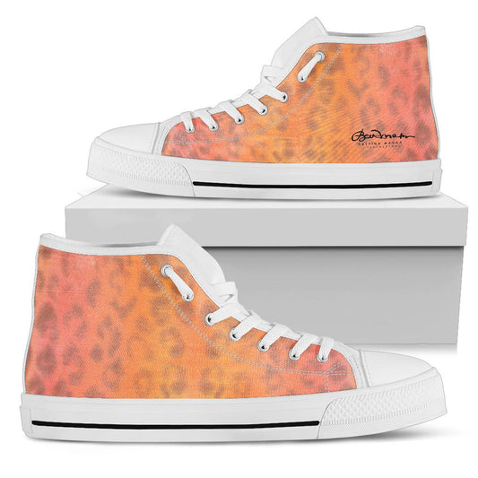 Ombre Leopard High Top Sneakers