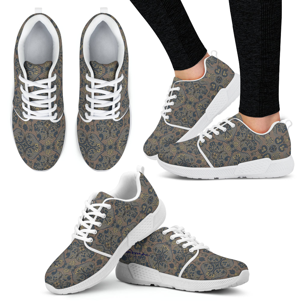 Not Quite Paisley Athletic Sneakers