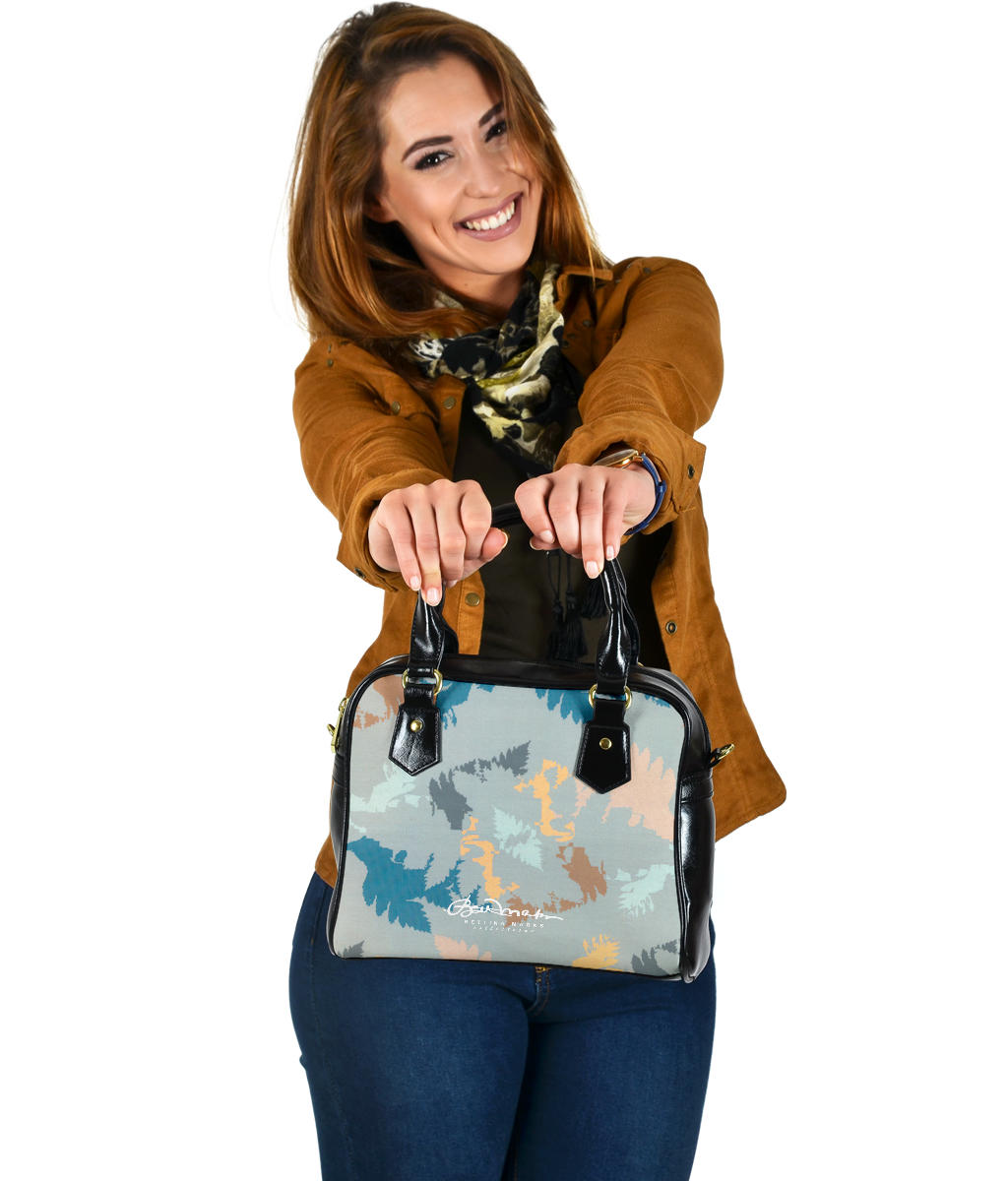 Abstract Forest Hand Bag w Shoulder Strap