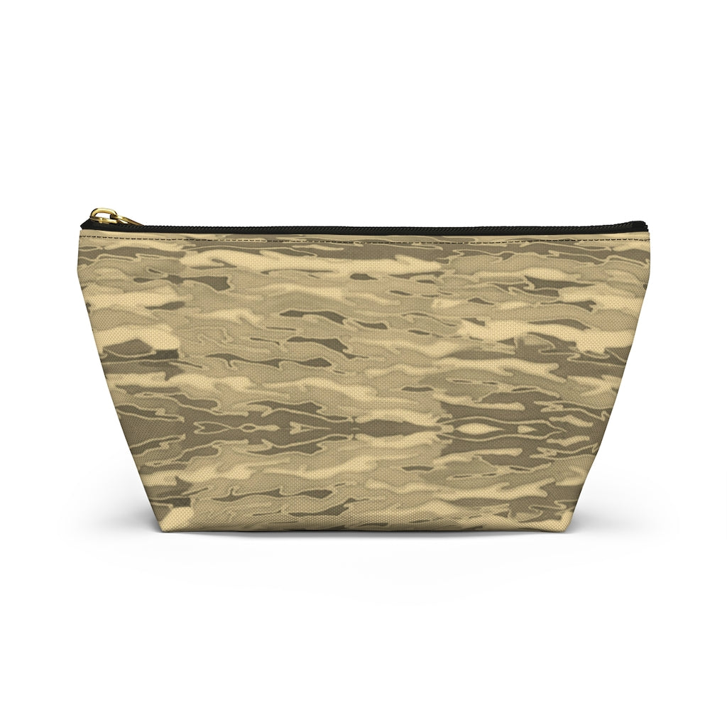 Sand Lava Camouflage Accessory Pouch w T-bottom