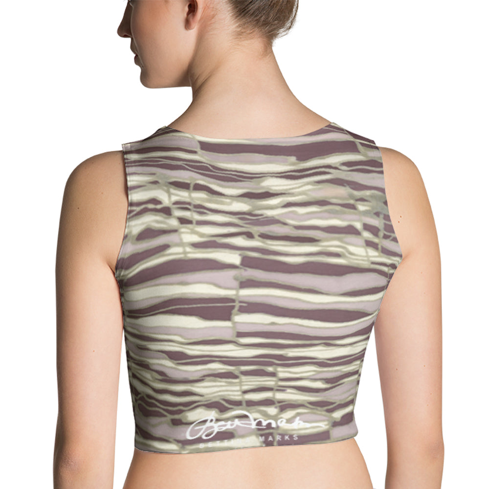 Techno Fitted Crop Top