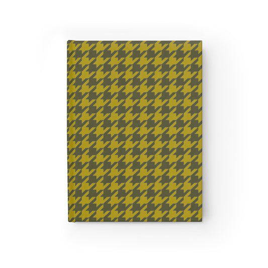 Yellow Houndstooth Journal