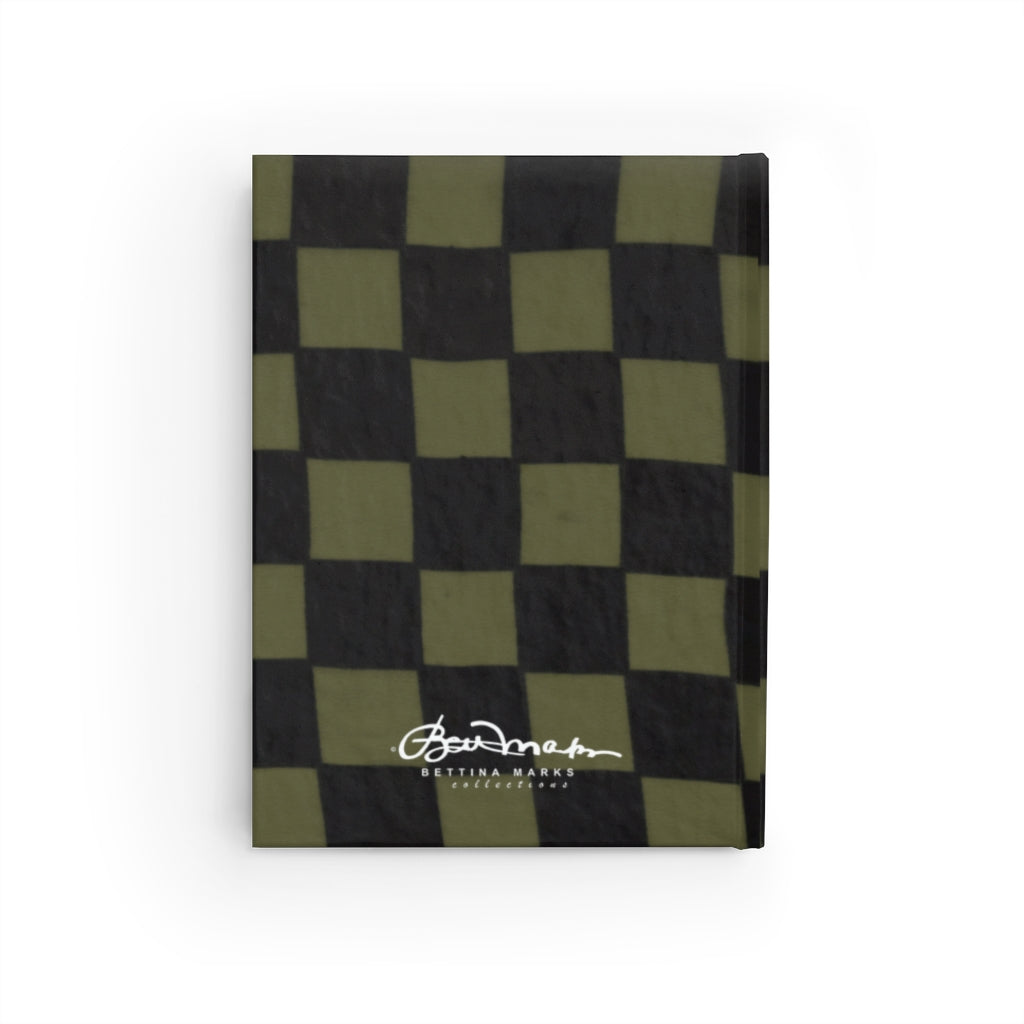 Khaki Checkerboard Journal