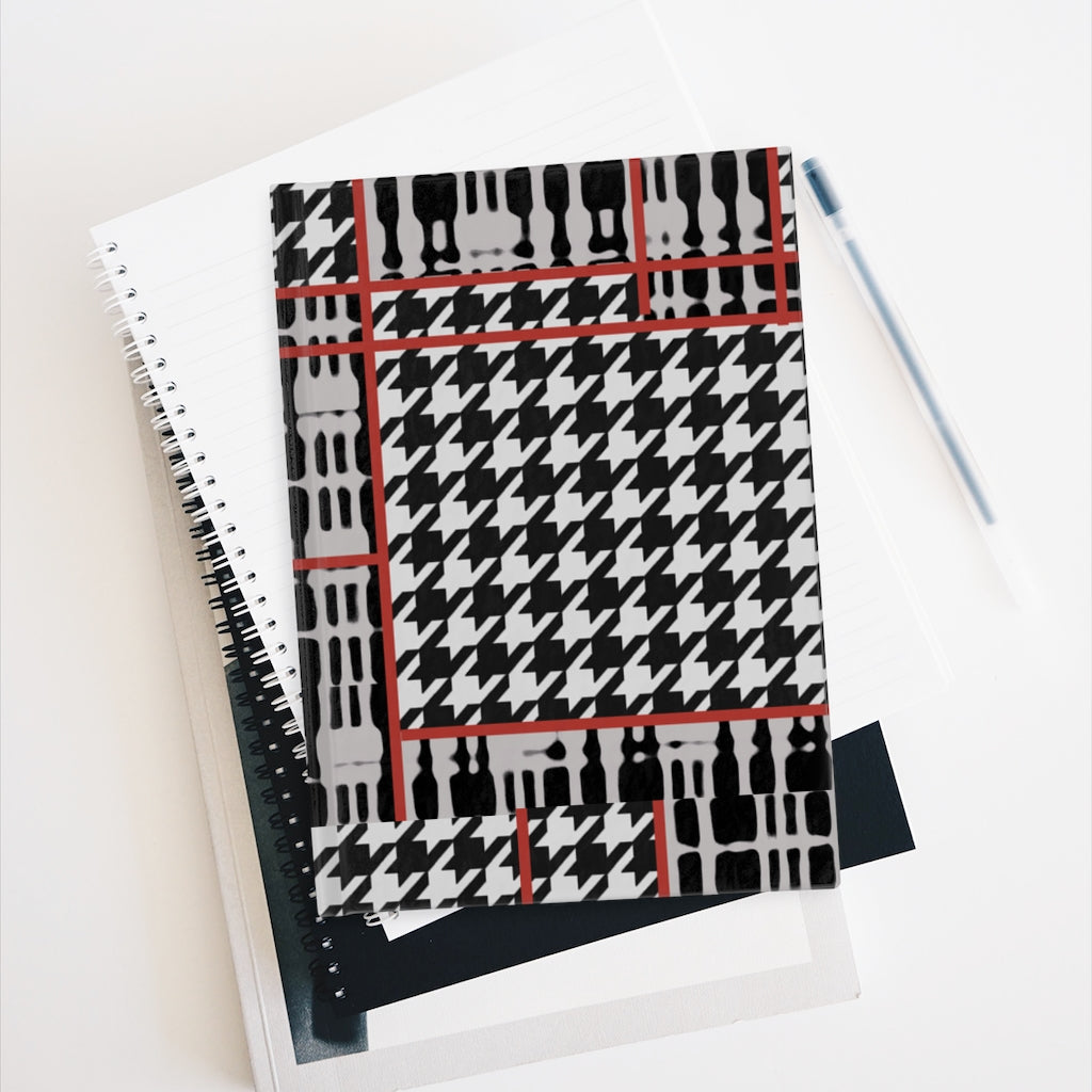 Plaid Houndstooth Journal