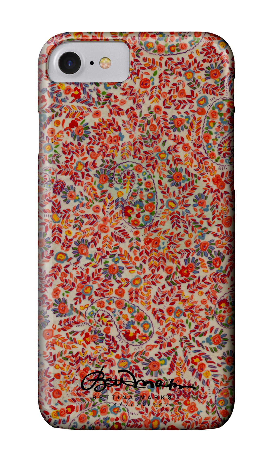Retro Paisley iPhone Barely There Case