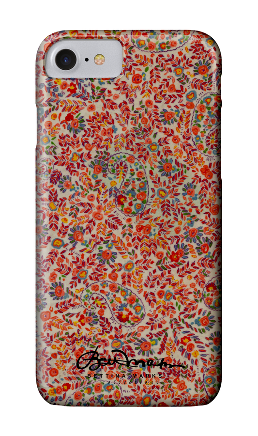 Retro Paisley iPhone Barely There Case