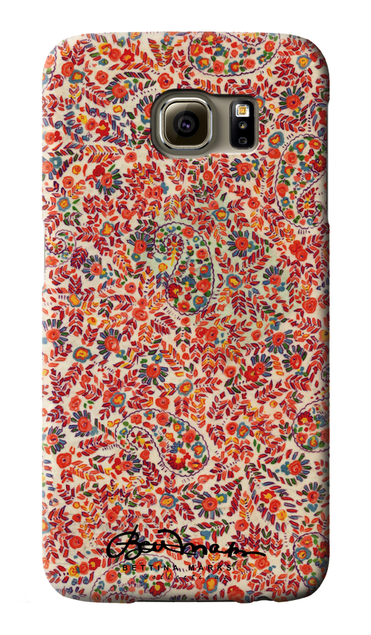 Retro Paisley Samsung Galaxy Barely There Case