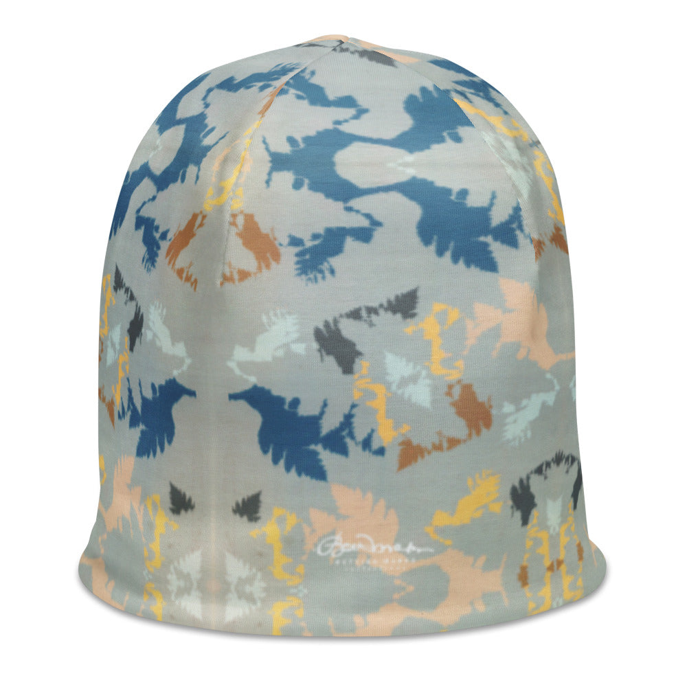 Abstract Forest All-Over Print Beanie