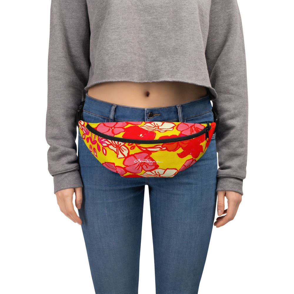 Sixties Floral Fanny Pack