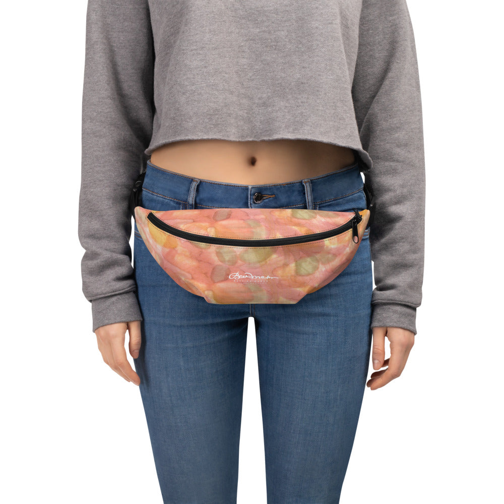 Watercolor Smudge Fanny Pack