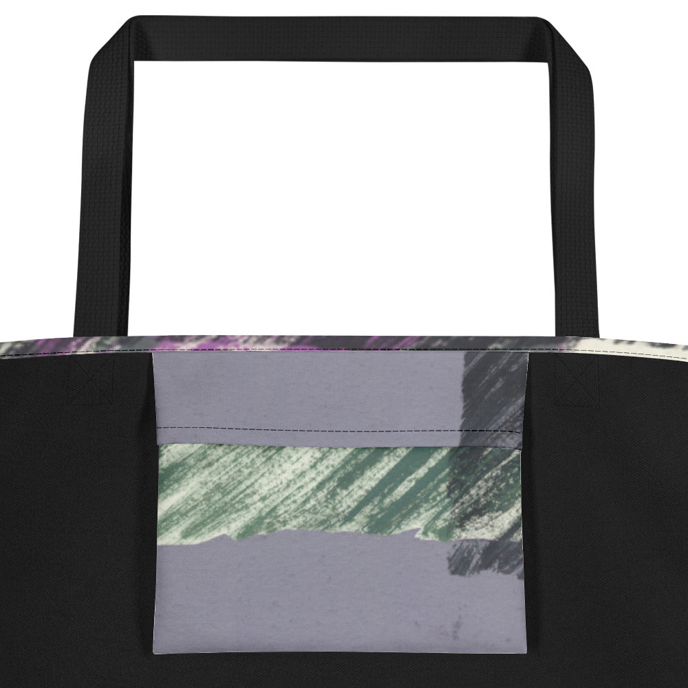 Abstract Collage Teachers Tote Bag