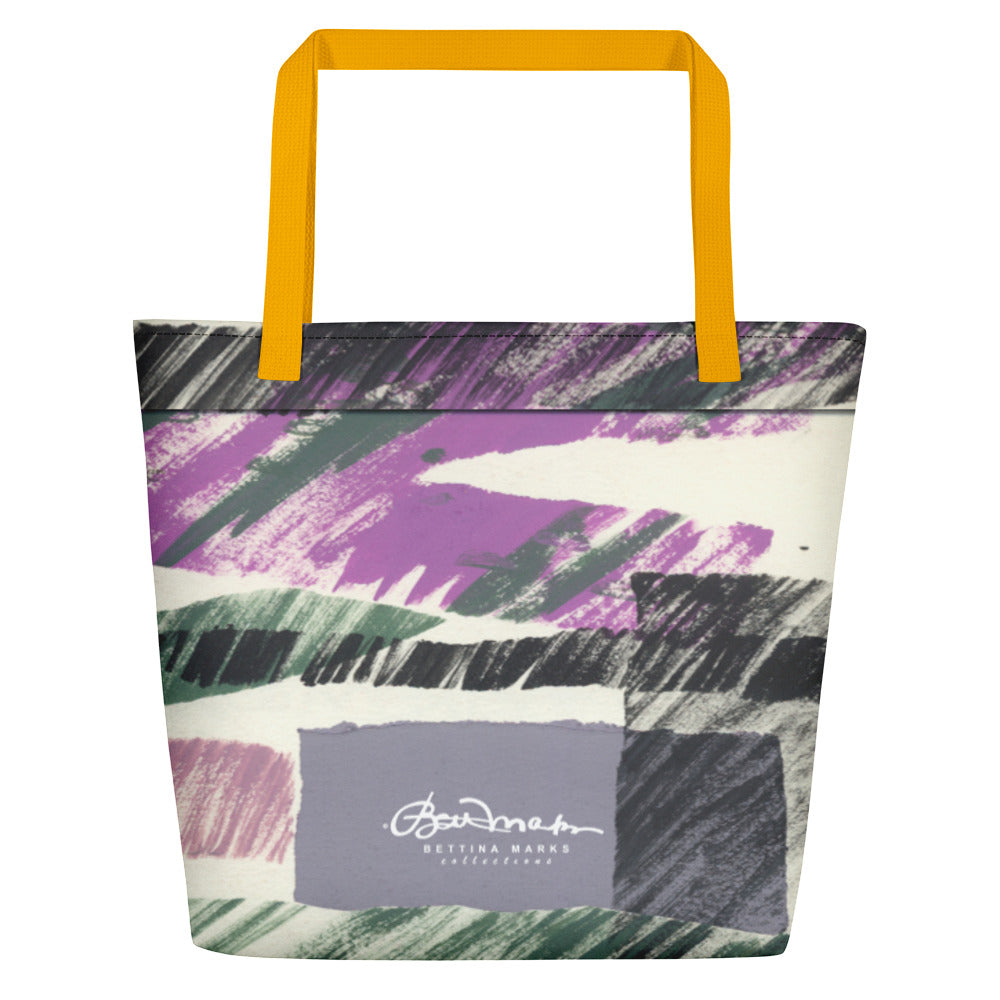 Abstract Collage Teachers Tote Bag