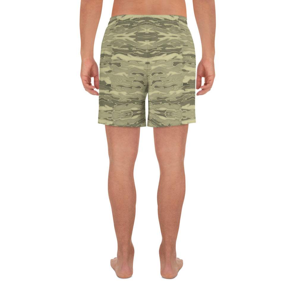 Khaki Lava Camouflage Mens Shorts